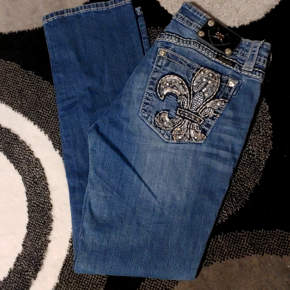 Miss Me Signature Rise Straight Size 31 x 30